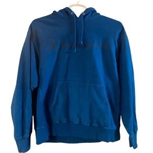 Champion Reverse Weave Heavy Garment Dyed Hoodie Size XL